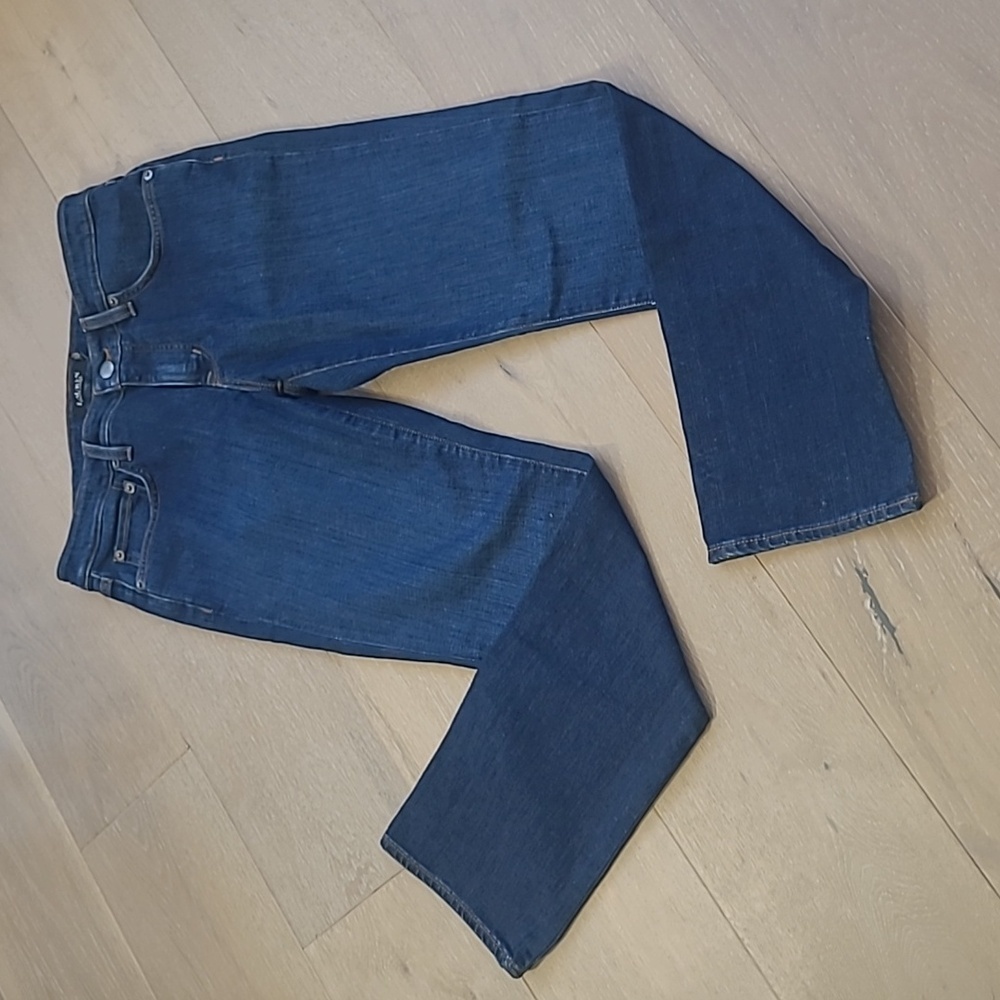 EUC Lauren Ralph Lauren Jeans Women's sz 8P Black Label Straight Leg Mid Rise